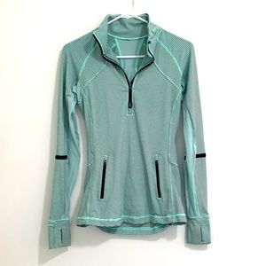 lululemon athletica Mint Striped Women's Top